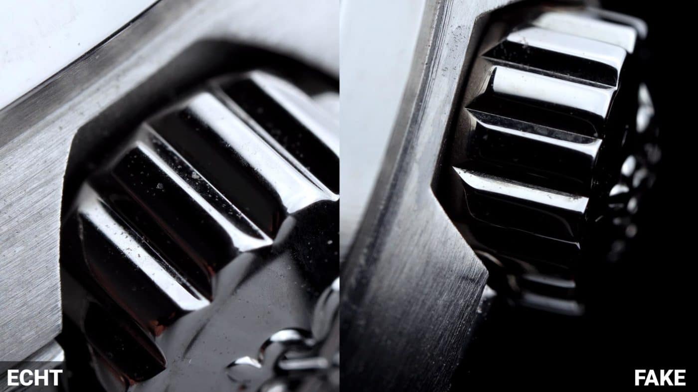 Krone Fake VS Real Patek Philippe Nautilus 5711
