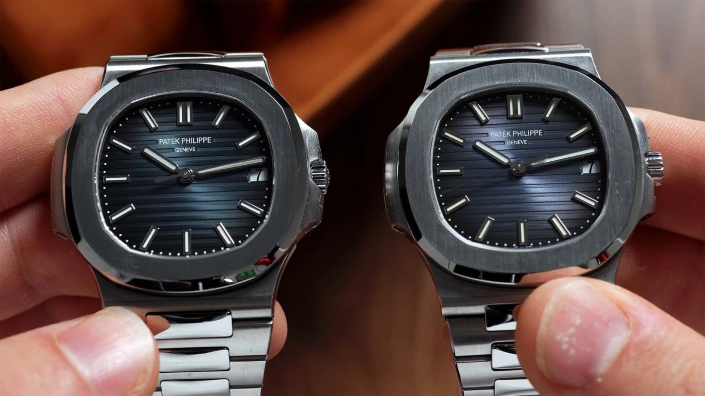 Zifferblatt Patek Philippe Nautilus 5711 Fake VS real